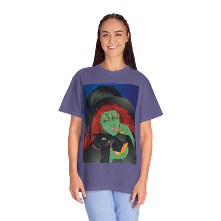 Mirror, Mirror A Witch's Touch Unisex Garment-Dyed T-shirt