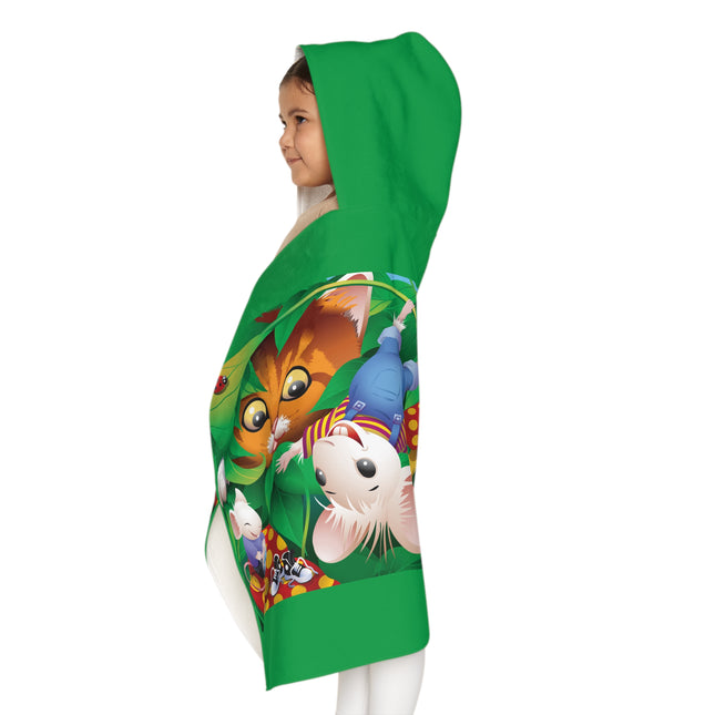Whimsical Adventure Youth Hooded Towel