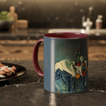 The Peppermint Bottle by Paul Cézanne Colorful Mugs (11oz, 15oz)