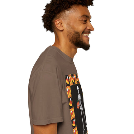 Candy Corn Skeleton Unisex Garment-Dyed T-shirt