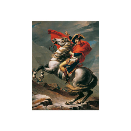Napoleon Crossing the Alps by Jacques-Louis David Fine Art Posters