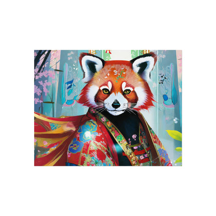 Cybernetic Red Panda Fine Art Posters