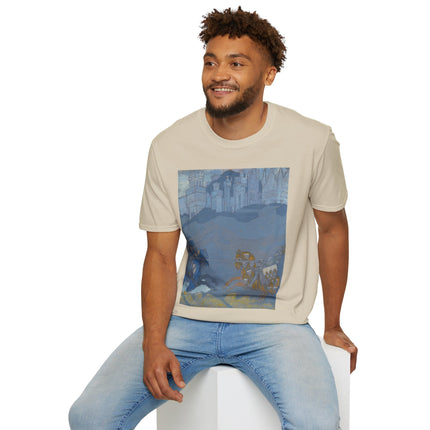 The Duel by Nicholas Roerich Softstyle T-Shirt