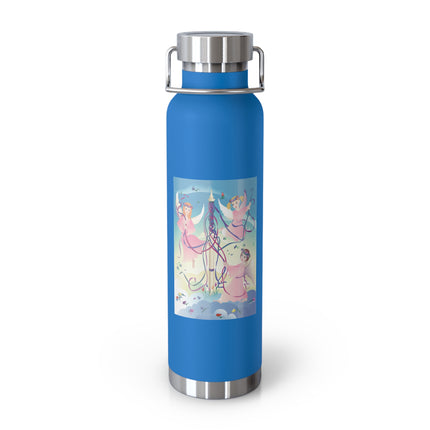 Angelic Revelry Copper Vacuum Insulated Bottle, 22oz