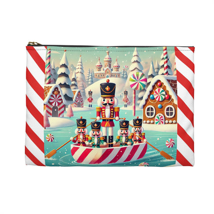 Nutcracker Candy-Striped Adventure Accessory Pouch
