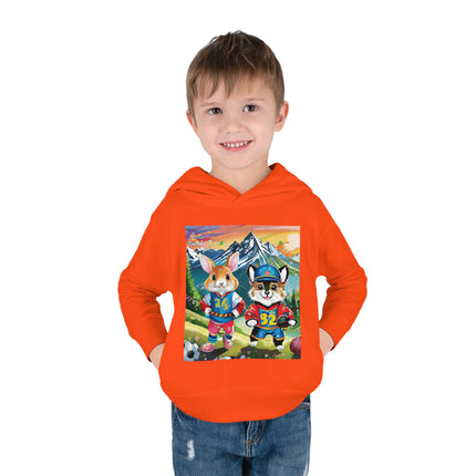 Animal Athletes Toddler Pullover Fleece Hoodie