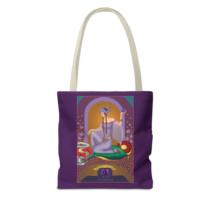 Astrology Gem Series: February & Amethyst Tote Bag