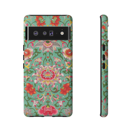 Colorful Floral Pattern by Owen Jones Phone Cases