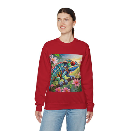 Camouflage Chameleon Unisex Heavy Blend™ Crewneck Sweatshirt