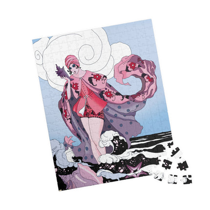 Goddess of the Swirling Sea Puzzle (110, 252, 520-piece)