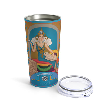 April & Diamond (from the Gem Series) by Sofia Chiostri Tumbler 20oz