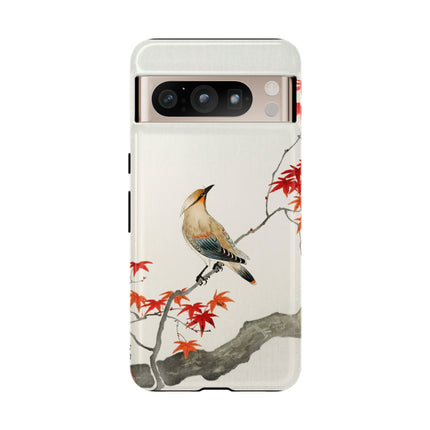 Japanese Bird on Maple by Ohara Koson Phone Cases