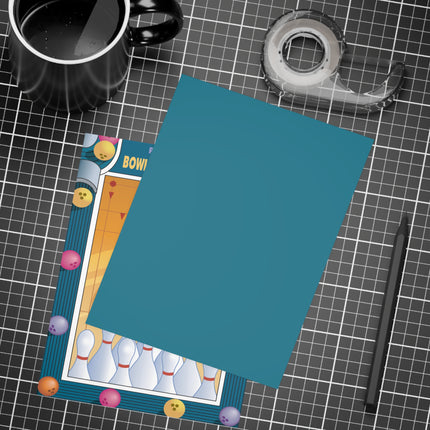 Strike Zone Bowling Party Invitation! Bundles of 10, 30, 50 Pieces Available (envelopes included)