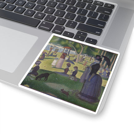 A Sunday on La Grande Jatte by Georges Seurat Kiss-Cut Stickers (4 Sizes)