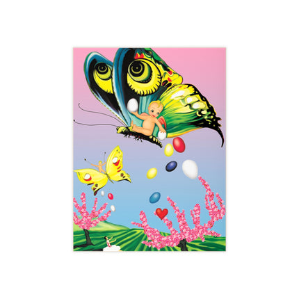 Flight Of Easter Delight Ceramic Tile