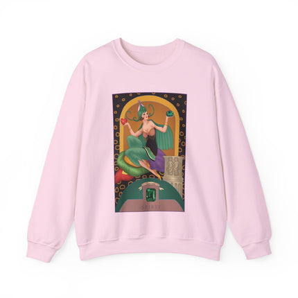 May & Emerald (from the Gem Series) by Sofia Chiostri Heavy Blend™ Crewneck Sweatshirt