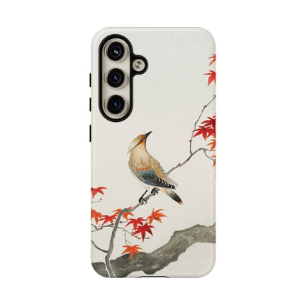 Japanese Bird on Maple by Ohara Koson Phone Cases
