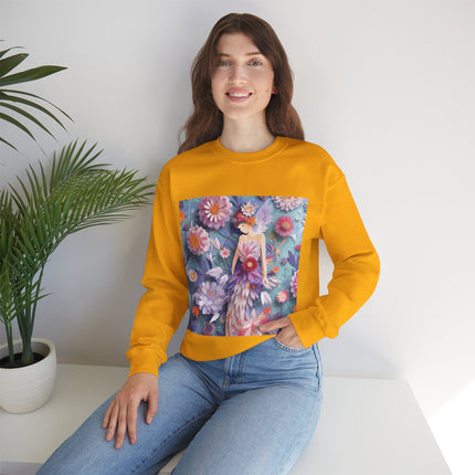 Aster Fairy Unisex Heavy Blend™ Crewneck Sweatshirt