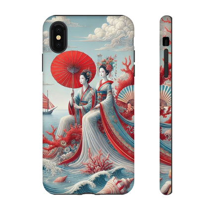 Ladies by the Quiet Sea Phone Cases
