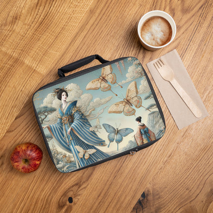 Butterfly Empress Lunch Bag – Graceful Butterflies & Timeless Elegance