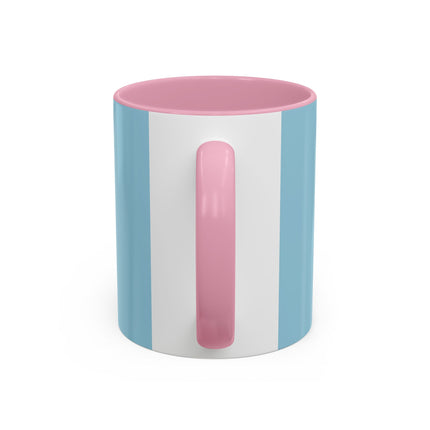 ☕🎄 Christmas Tea In The Snow Garden Colorful Mug – Art Deco Holiday Friendship