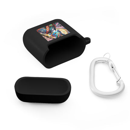 Cyberpunk Samurai AirPods Case Cover