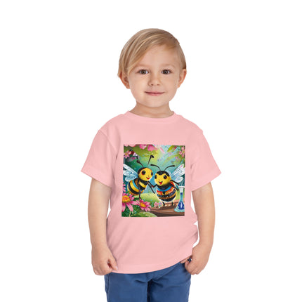 Buzzy Scientists Toddler Short Sleeve Tee