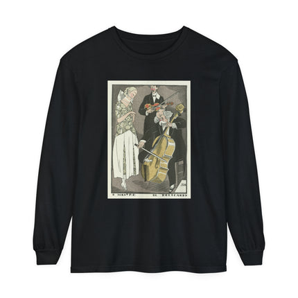 O Maitre el Relicario by Fernand Siméon Garment-dyed Long Sleeve T-Shirt