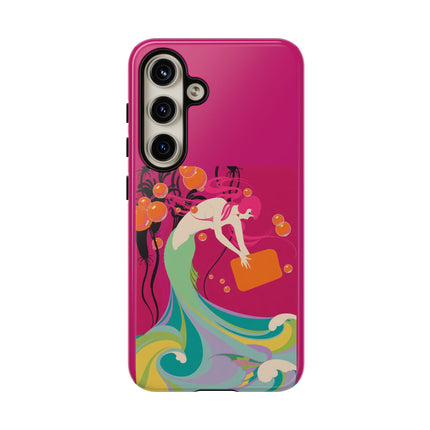 Mermaid Dive Phone Case – Vibrant Waves & Playful Elegance