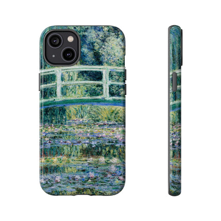 Water Lilies and Japanese Bridge by Claude Monet Phone Cases