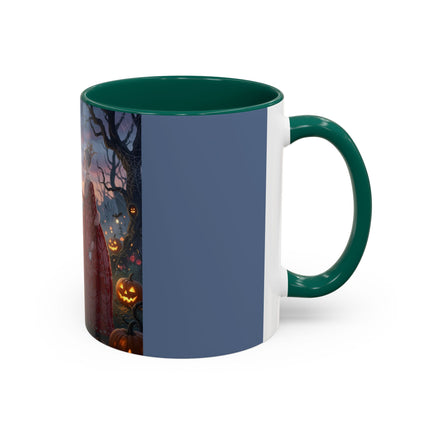 ♥️🎃 The Queen Of Hearts Halloween Masquerade Colorful Mug – Royal Halloween Fantasy