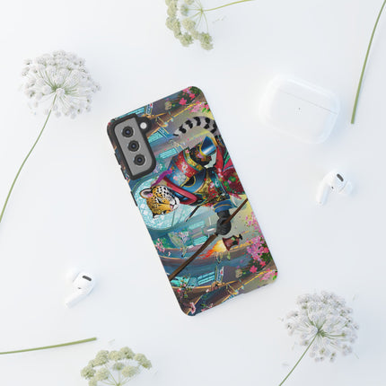 Cyberpunk Leopard Phone Cases
