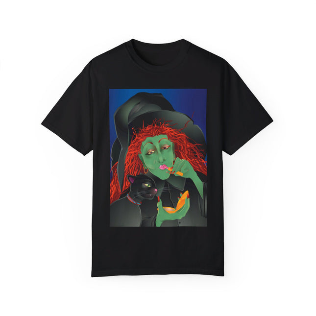 Mirror, Mirror A Witch's Touch Unisex Garment-Dyed T-shirt