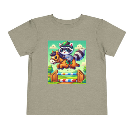 Raccoon Rider Toddler Short Sleeve Tee