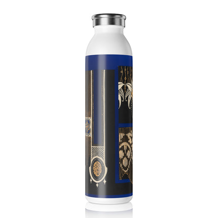 La décoration moderne dans le textile Pl. 4 by Gaston Charlet Slim Water Bottle