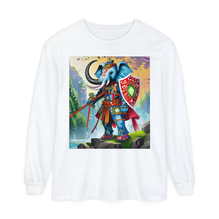 Cyberpunk Elephant Long Sleeve T-Shirt