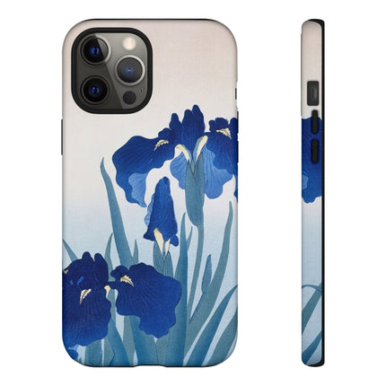Iris Flowers by Ohara Koson Phone Cases