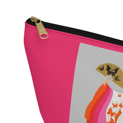 Butterfly Kimono Cosmetic Bag – Elegant Japanese Fantasy & Whimsical Grace
