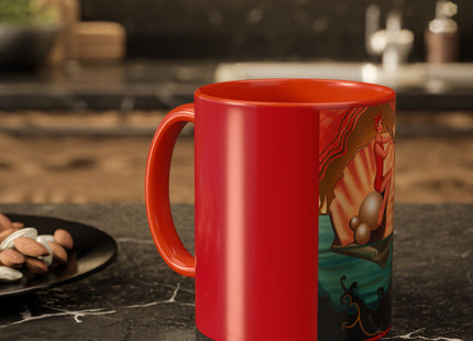 Pearls of the Sea Colorful Mugs (11oz, 15oz)