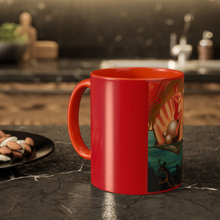 Pearls of the Sea Colorful Mugs (11oz, 15oz)