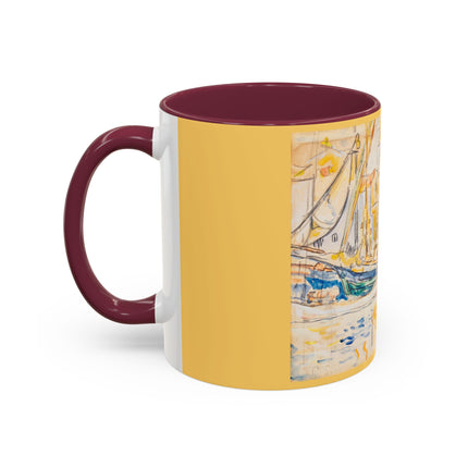 Saint-Tropez by Paul Signac Colorful Mugs (11oz, 15oz)