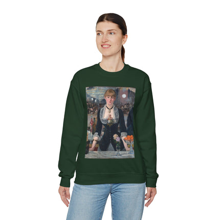 A Bar at the Folies-Bergère by Edouard Manet Heavy Blend™ Crewneck Sweatshirt