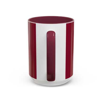 Elegant Holiday Woman with Gifts Colorful Mugs (11oz, 15oz)