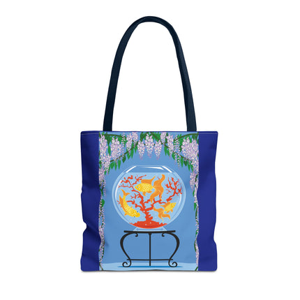 Aquatic Symphony Tote Bag (AOP)