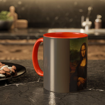 Mona Lisa by Leonardo da Vinci Colorful Mugs (11oz, 15oz)