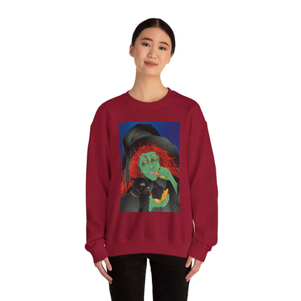 Mirror, Mirror A Witch's Touch Women’s Unisex Heavy Blend™ Crewneck Sweatshirt