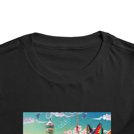 Kitsune Carnival Toddler Short Sleeve Tee