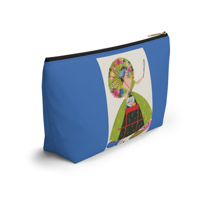 Lady with the Golden Fish Cosmetic Bag – Whimsical Fashion & Playful Fantasy