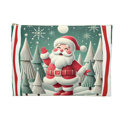 Santa's Joyful Night Accessory Pouch