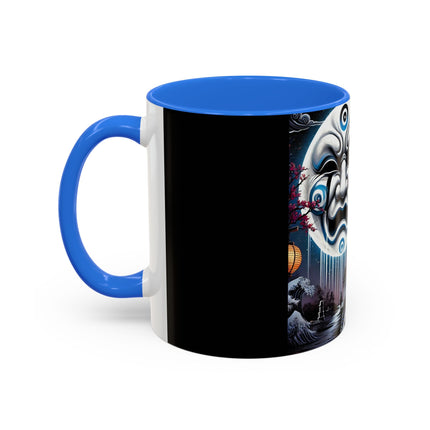 Geisha’s Black Ink Tears Colorful Mugs (11oz, 15oz)